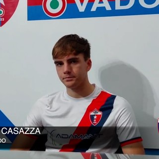 Calcio, Vado. Fascia e tre punti per Lorenzo Casazza: "Ora dobbiamo dare continuità dopo il successo sul Varese" (VIDEO)