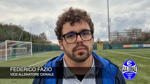 Calcio | Ceriale. I biancoblu tornano al successo contro il Superba, Fazio: "Sia il primo passo per un bel finale di stagione, mister Mambrin fortissimo nei momenti di difficoltà" (VIDEO)