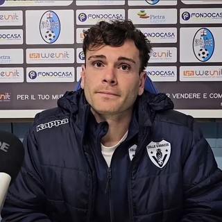 Calcio, Celle Varazze. Righetti si tiene stretto il punto contro il Pietra Ligure: "Pisano mi aveva predetto il gol, biancocelesti forti" (VIDEO)