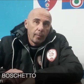 Calcio, Asti. La sconfitta di Vado non pregiudica il bilancio di Boschetto: &quot;Presi gol imbarazzanti, ora chiudiamo al meglio un buon girone di andata&quot; (VIDEO)