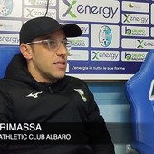 Calcio, Athletic Club Albaro. Rimassa ha solo complimenti per il PIetra: &quot;Noi in giornata no, ma con un avversario così c'era poco da fare&quot; (VIDEO)