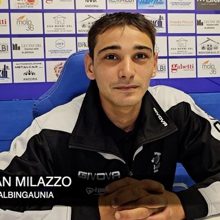 Calcio, Albingaunia. Milazzo spiega le difficoltà bianconere ad Andora: &quot;Male l'approccio, ma siamo riusciti a rimediare alla fine&quot; (VIDEO)