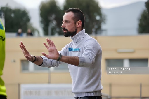 Matteo Cocco, allenatore dell'Arenzano Matteo Cocco, allenatore dell'Arenzano