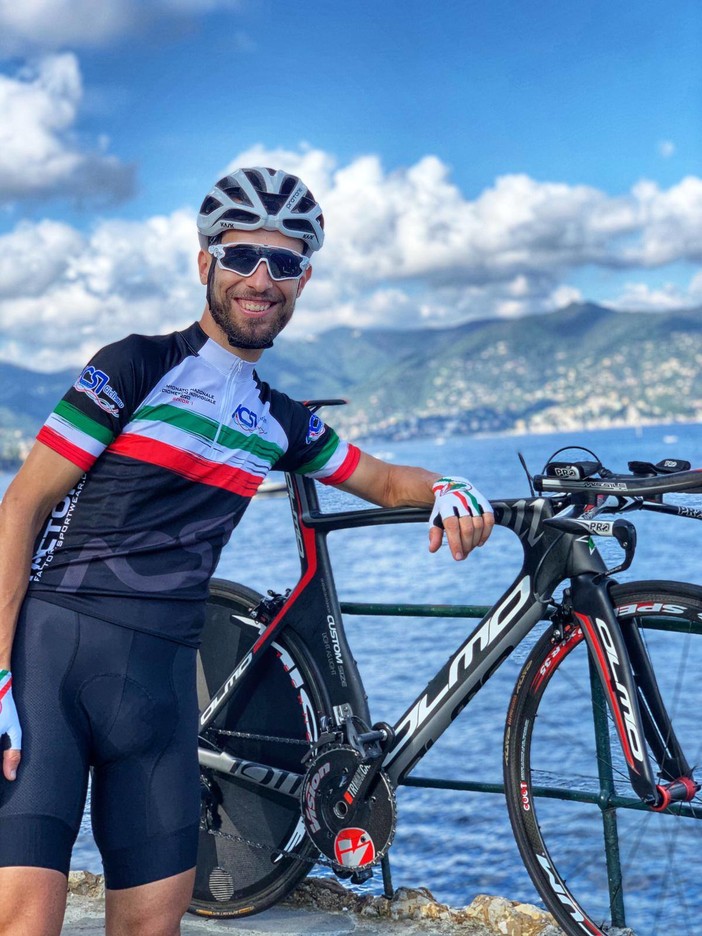 Ciclismo, Leonardo Viglione campione italiano Acsi a cronometro, a fine mese gli impegni nella nostra provincia