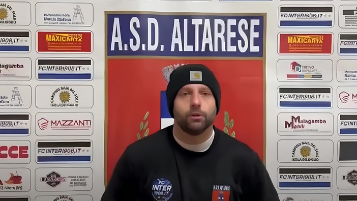 Calcio. L'Altarese non va oltre lo 0-0 con la Virtus Sanremo, il dg Pansera: "Potevamo fare di più, ma la squadra ha dato tutto" (VIDEO) Calcio. L'Altarese non va oltre lo 0-0 con la Virtus Sanremo, il dg Pansera: "Potevamo fare di più, ma la squadra ha dato tutto" (VIDEO)