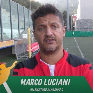 Calcio, Alassio FC. Luciani riparte dal ko con la Cairese: &quot;Ottimo primo tempo, nella ripresa in campo solo noi&quot; (VIDEO)