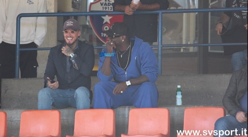 Calcio. Anche Mario Balotelli al "Chittolina", suo fratello Enock titolare in Vado - Sestri Levante Calcio. Anche Mario Balotelli al "Chittolina", suo fratello Enock titolare in Vado - Sestri Levante