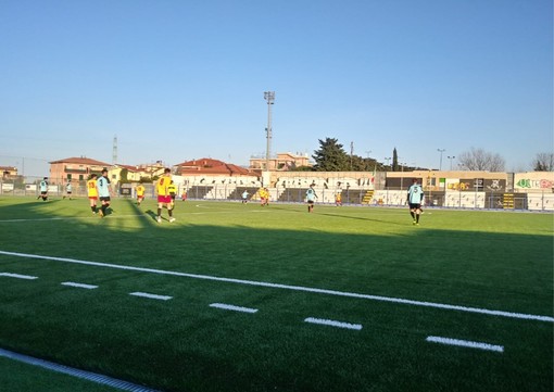 Calcio, Albenga: la Juniores ben figura con la Rappresentativa regionale, tanti 2003 in campo per gli ingauni