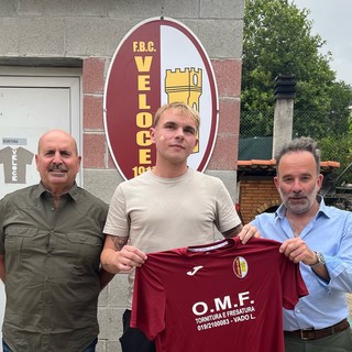 Matteo Favara, a segno contro il Città di Cogoleto