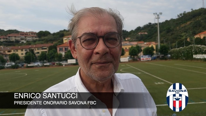 Calcio, Savona. Enrico Santucci diventa presidente onorario: "Il bene del club prima di ogni ambizione personale. Il Bacigalupo? L'orizzonte potrebbe non essere lontano..." (VIDEO) Calcio, Savona. Enrico Santucci diventa presidente onorario: "Il bene del club prima di ogni ambizione personale. Il Bacigalupo? L'orizzonte potrebbe non essere lontano..." (VIDEO)