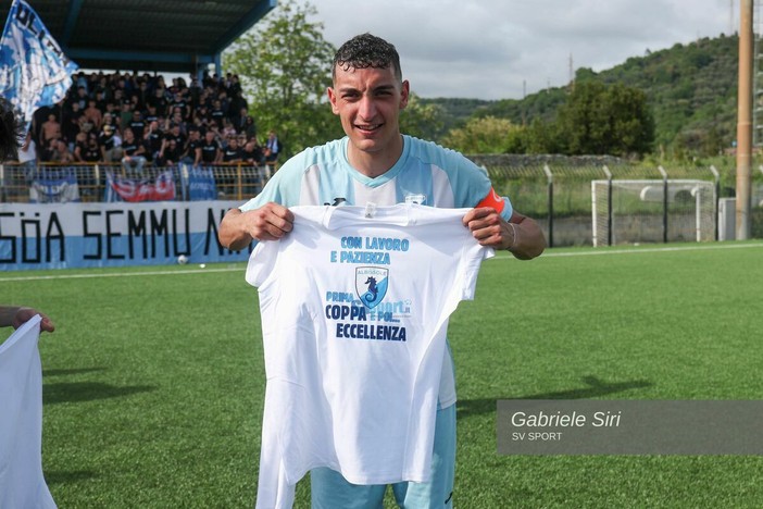 Calcio | Albissole. Una doppietta nel giorno più importante, Diana: "Fantastico vincere da imbattuti" (VIDEO)
