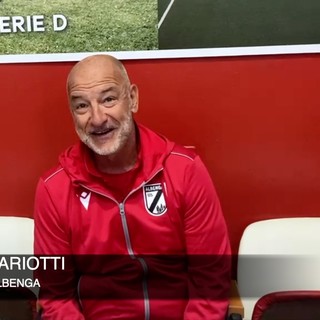 Calcio, Albenga. Mariotti scopre una squadra operaia: "Vinto e sofferto? Mi regala ancora più soddisfazione" (VIDEO)