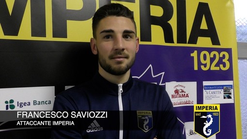 Calcio, Imperia. Non basta la doppietta di Saviozzi per passare il turno in Coppa: "Regolamento da rivedere. Ero certo delle qualità di mister Solari" (Video) Calcio, Imperia. Non basta la doppietta di Saviozzi per passare il turno in Coppa: "Regolamento da rivedere. Ero certo delle qualità di mister Solari" (Video)