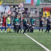 Calcio, Eccellenza. L'Albenga avvicina sempre di più la Serie D, rinviata la festa del Riva