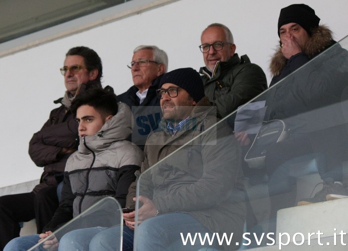 FOTONOTIZIA: c'è anche Marcello Lippi ad assistere a Viareggio - Albissola!