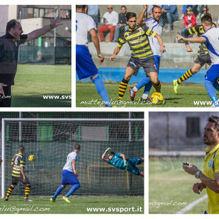 Calcio, Cairese - Alassio FC in 88 scatti: riviviamo le emozioni del big match del "Rizzo"