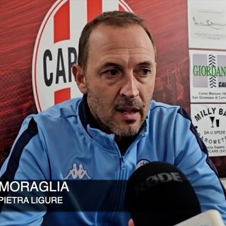 Calcio, Pietra Ligure. Moraglia commenta il pari di Carcare: "Gamba e carattere ok, ci è mancata lucidità palla tra i piedi" (VIDEO)