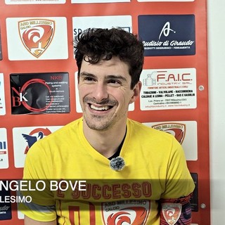 Calcio | Millesimo in Serie D. L'addio più dolce per capitan Bove: "Dalla rinascita del club è stata una cavalcata incredibile. Un ruolo in dirigenza? Ne stiamo parlando" (VIDEO)