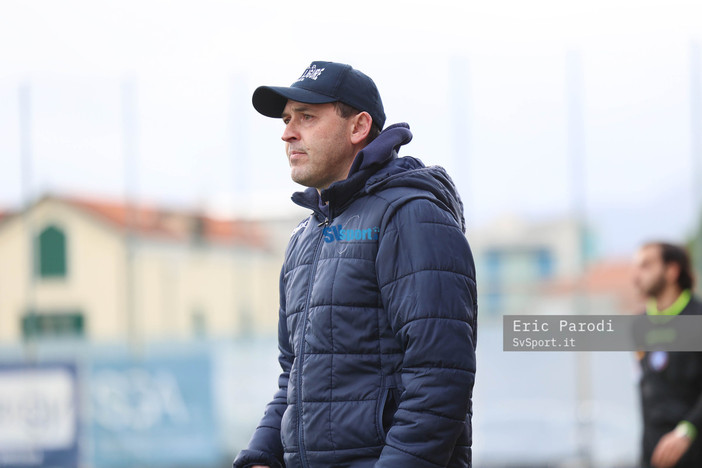 Calcio | Pietra Ligure. Moraglia tra Genova Calcio e Solbiatese: "Ieri una gara matura, in Coppa non partiamo battuti contro nessuno" (VIDEO)