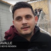 Calcio, Old Boys Rensen. Il dubbio del presidente Miravalle : "Il tiro di Carro Gainza ha varcato la linea? Auguro al Savona d salire di categoria" (VIDEO) Calcio, Old Boys Rensen. Il dubbio del presidente Miravalle : "Il tiro di Carro Gainza ha varcato la linea? Auguro al Savona d salire di categoria" (VIDEO)