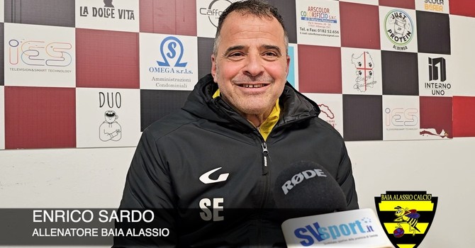 Calcio | Baia Alassio. Sardo sorride a metà dopo il pari col Pontelungo: "Gara brutta. Dispiaciuti per Messaoud, era la sorpresa di questa stagione" (VIDEO)