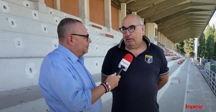 Calcio, Imperia. Arriva la replica del presidente Gramondo dopo la sospensione con il Ligorna: "Volevamo finire la partita, ma l'evento meteo è stato eccezionale"
