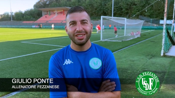 Calcio, Fezzanese. Prima gara ufficiale per mister Ponte: &quot;Ritroviamo serenità con i nostri ragazzi. Cesarini leader, rientrerà al momento giusto&quot; (VIDEO)