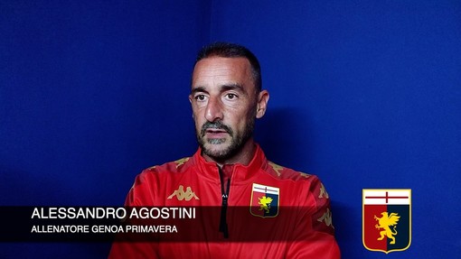 Calcio, Genoa Primavera. Agostini dopo l'esordio di Vado contro il Toro: &quot;Dobbiamo essere grandi nei piccoli dettagli&quot; (VIDEO)