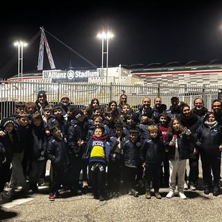 Calcio, Spotornese. I ragazzi del vivaio invitati allo "Stadium" per Juve - Empoli, Peluffo: "Grazie a Michele Sbravati e alla società bianconera"