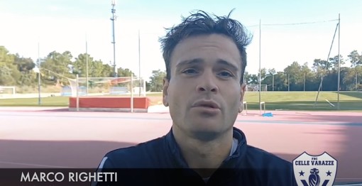 Celle Varazze. Gol e vittoria non bastano a Righetti: "Dobbiamo fare meglio e in fretta" (VIDEO) Celle Varazze. Gol e vittoria non bastano a Righetti: "Dobbiamo fare meglio e in fretta" (VIDEO)