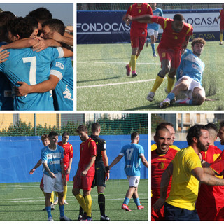 Calcio, Eccellenza. Riviviamo il 6-3 imposta dal pietra al Taggia nella fotogallery del match