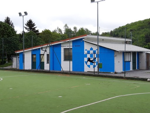 Calcio, Pallare. Nuovo look per gli spogliatoi del "Ravera", grazie all'Avis (FOTO)