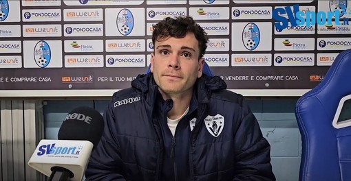 Calcio, Celle Varazze. Righetti si tiene stretto il punto contro il Pietra Ligure: "Pisano mi aveva predetto il gol, biancocelesti forti" (VIDEO)