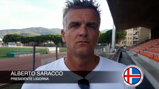 Calcio, Ligorna. Anche il presidente Saracco è pronto per l'esordio con il Chisola: &quot;Son convinto che ci togleiremo le nostre belle soddisfazioni&quot; (VIDEO)