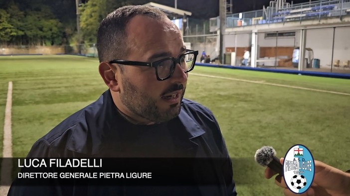 Calcio, Pietra Ligure. Filadelli si gode la vittoria nel derby: &quot;Soddisfatto come poche altre volte in carriera. Sappiamo dove vogliamo portare questa società&quot; (VIDEO)