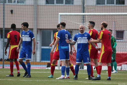 un'immagine della finale per il titolo regionale tra Millesimo e Busalla