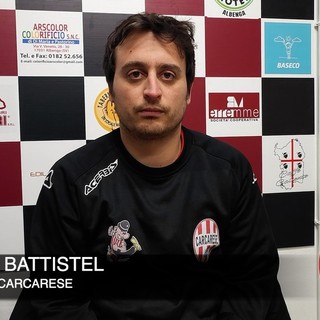 Calcio, Carcarese. Doppio rammarico per Battistel: "La nota grave è l'infortunio a Brignone, contro il Pontelungo avremmo dovuto chiuderla prima" (VIDEO)