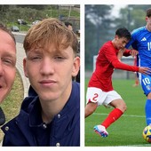 Calcio. La stella di Roberto Scaglione continua a crescere: doppietta al Portogallo con la maglia dell'Italia per il trequartista di Andora Calcio. La stella di Roberto Scaglione continua a crescere: doppietta al Portogallo con la maglia dell'Italia per il trequartista di Andora