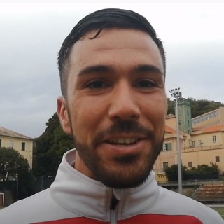 Genova Calcio. Bentornato a Luca Riggio: &quot;Felice del rientro, impegnativo riprendere contro una squadra come il Finale&quot; (VIDEO)
