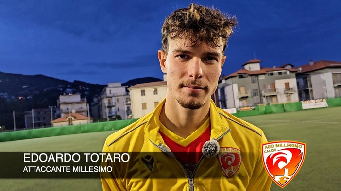 Calcio, Millesimo. Il gol di Totaro vale il primato: &quot;Ero nervoso sapendo di dover affrontare da avversario la San Francesco&quot; (VIDEO)