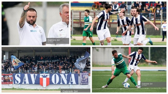 Calcio |  Gli scatti della giornata biancoblu, il Savona torna a credere nell'Eccellenza dopo il 3-2 alla Prase (FOTOGALLERY)