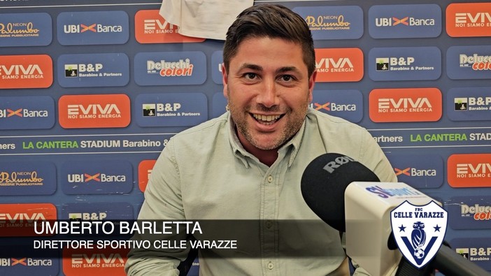 Celle Varazze in Serie D. Orgoglio e sassolini per il ds Barletta: "Cavalcata strepitosa, criticati da chi non ha nemmeno 30 partite in Prima Categoria" (VIDEO)