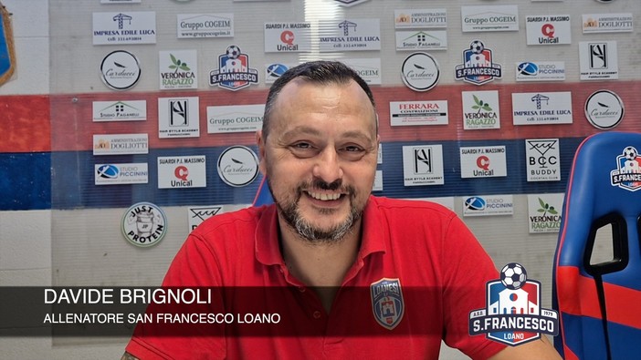 Calcio | San Francesco Loano. Fermata all'Ellena la V. Sanremese, Brignoli: "Prova matura, questa squadra non dovrà mai abbassare la testa" (VIDEO) Calcio | San Francesco Loano. Fermata all'Ellena la V. Sanremese, Brignoli: "Prova matura, questa squadra non dovrà mai abbassare la testa" (VIDEO)