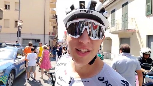 Ciclismo | Debutto tra i pro per l'alassino Giaimi: 18° nella crono d'esordio alla Tirreno-Adriatico