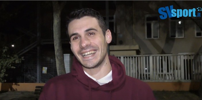 Calcio, Vadese. Un gol e supporter speciali per Ruben Tona: "Pensiamo al match di campionato con il Savona. Felice del feeling con i giocatori del Vado" (VIDEO)