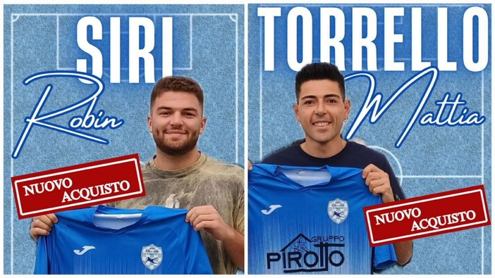 Calcio, Pallare. Cinque conferme e due volti nuovi: sono Siri e Torrello