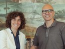 Fabio Fossati e Marta Carissimi, responsabile del Genoa Women