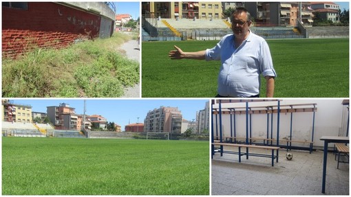 Savona, viaggio nell'abbandonato stadio Bacigalupo: c'è molto da fare, a chi l'onere e onore di farlo rivivere? (FOTO E VIDEO) Savona, viaggio nell'abbandonato stadio Bacigalupo: c'è molto da fare, a chi l'onere e onore di farlo rivivere? (FOTO E VIDEO)