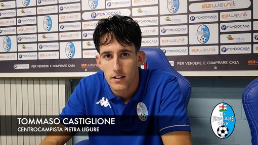 Calcio, Pietra Ligure. Tommaso Castiglione non teme la competizione interna: "Benvenuta e necessaria per una stagione d'alto profilo" (VIDEO) Calcio, Pietra Ligure. Tommaso Castiglione non teme la competizione interna: "Benvenuta e necessaria per una stagione d'alto profilo" (VIDEO)