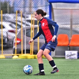 Daniela Patrone con la maglia del Vado